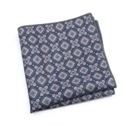 Vintage Fashion Hankerchief Scarves For Man Hankies Men's Pocket Square Handkerchiefs Printing Striped Plaid Snot Rag 26*26cm