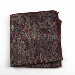 Luxury Design Floral Handkerchiefs Paisley Pattern Pocket Square Ployester Men's Handkerchief For Business Wedding Party Gifts