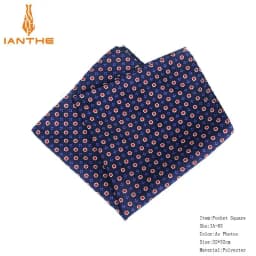 New Fashion Men Handkerchief Pocket Square Popular 32 X 32CM Large Man Paisley Dot Chest Hankies For Wedding Men's Suits Hanky