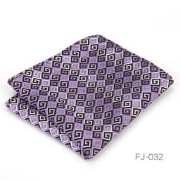 Fashion Polka Dot Paisley Mens Pocket Square Polyester Woven Navy Handkerchief Formal Dress Business Scarf Suit Tie Accessories