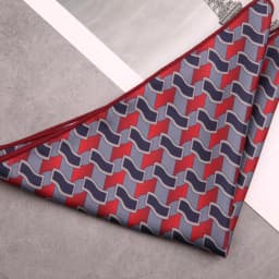 Men's Suit Pocket Square Hongkang Street Style Casual Chest Towel Brown Printed Handkerchief Formal Business Suit Accessories