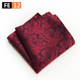 Mens Hanky Pocket Squared Handkerchief Hankerchief Flower Paisley Floral Wedding Party Gift Accessory