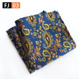 Mens Hanky Pocket Squared Handkerchief Hankerchief Flower Paisley Floral Wedding Party Gift Accessory