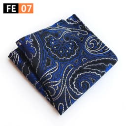 Mens Hanky Pocket Squared Handkerchief Hankerchief Flower Paisley Floral Wedding Party Gift Accessory