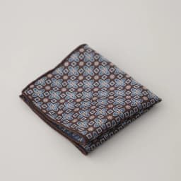 23cm New Design Mens Green Brown Pocket Square Floral Polyester Soft Handkerchief Wedding Party Tuxedo Accessories Cravat Hanky