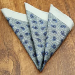 French New Oversized 27cm Mens Red Pocket Square Floral Paisley Print Handkerchief Wedding Party Tuxedo Accessories Groom Hanky