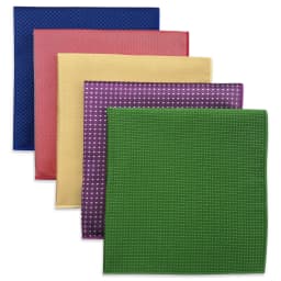 5 Pieces Mens Pocket Squares Set Party Wedding Gift Handkerchief Fashion Formal Bundle Hanky Luxury Unique