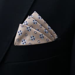 Brand Kerchief Man Dark Blue Striped April Fool's Day Fit Formal Party Pocket Square Handkerchiefs Suit Accessories Men Necktie