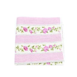 High Quality Cute Linen Cartoon Handkerchief For Men Cat Polar Bear Watermelon Wave Printed Pocket Square Funny Hanky Accessorie