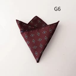 Jacquard Pocket Square For Men Women Floral Chest Towel Hanky Gentlemen Hankies Men's Suit Handkerchief Pocket Towel Gifts