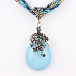 Collier Femme Women Pendant Accessories Vintage Statement Necklaces & Pendants Collar Mujer Boho Bohemian Colar Jewelry Bijoux