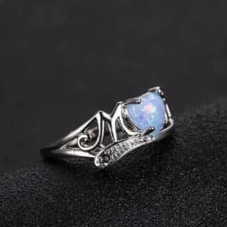 MOM Mother Rings Anniversary Day Gift Two-tone Design Love Cubic Zircon Wedding Rings Exquisite Fashion Jewelry for Women
