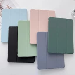 For iPad Air 3 Case 10.5inch 2019 TPU Tri-Fold Magnetic Stand Smart Tablet Cases For Apple iPad 10.2 7th 8th 9th Generation Case