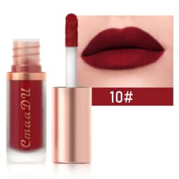 12 Colors Matte Lipstick Red Waterproof Sexy Makeup Lip Tint Smooth Nude Brown Pink Long Lasting Non-stick Lip Cosmetic Make Up