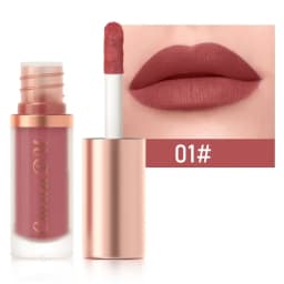 12 Colors Matte Lipstick Red Waterproof Sexy Makeup Lip Tint Smooth Nude Brown Pink Long Lasting Non-stick Lip Cosmetic Make Up