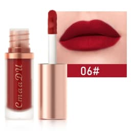 12 Colors Matte Lipstick Red Waterproof Sexy Makeup Lip Tint Smooth Nude Brown Pink Long Lasting Non-stick Lip Cosmetic Make Up