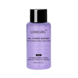 Limegirl Large Capacity Nail Acrylic Liquid Monomer Crystal 40/70/120/240ml for Nails Art DIY Acrylic Powder Liquid Manicure