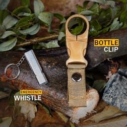 (No flint) Outdoor Adventure Survival Kit SOS Emergency First Aid Kit Camping Equipments Self-defense EDC Box