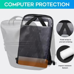 BANGE Anti-Theft Cabin Bag Wet And Dry Separation Travel Backpack for Men Women Hand Luggage 15.6 inch Laptop Backpacks for Male