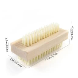 Handle Details Polishing And Cleaning Brush Horse Hair Wood Brush Leather Shoe Care And Cleaning Shoe Brush