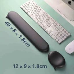 Mousepad Silicone Wrist Rest Support For Mouse Pad Computer Laptop Arm Rest For Desk Ergonomic keyboard pad mouse mat