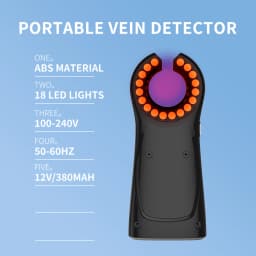 Wireless Vein Finder - Portable Medical Vein Locator for Nurses, Injection Assistant, Blood Draw Helper, Detector Device