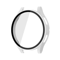 Tempered Glass+ PC Cover for Samsung Galaxy Watch 9 8 7 4 5 6 44mm 40mm All Coverage Protector Bumper Case Watch Accessories