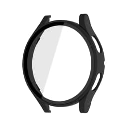 Tempered Glass+ PC Cover for Samsung Galaxy Watch 9 8 7 4 5 6 44mm 40mm All Coverage Protector Bumper Case Watch Accessories