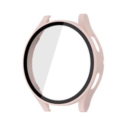 Tempered Glass+ PC Cover for Samsung Galaxy Watch 9 8 7 4 5 6 44mm 40mm All Coverage Protector Bumper Case Watch Accessories