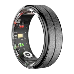 Smart Ring Men Women AI Health Analysis Heart Rate Body Temperature 5ATM Waterproof Multi Sport Modes Gesture Control Smart Ring
