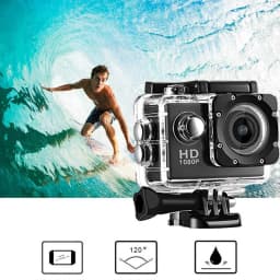 Underwater Waterproof Sports Camera Multifunctional Outdoor Riding Sports DV Skiing Diving Action Camera Video Camera For Helmet
