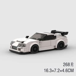 Speed City Racing Car Building Blocks Sports Technical Car Racer Vehicle Supercar Moc Model Educational Brick Toys Gift