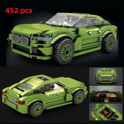 Speed City Racing Car Building Blocks Sports Technical Car Racer Vehicle Supercar Moc Model Educational Brick Toys Gift