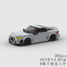 Speed City Racing Car Building Blocks Sports Technical Car Racer Vehicle Supercar Moc Model Educational Brick Toys Gift
