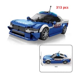 Speed City Racing Car Building Blocks Sports Technical Car Racer Vehicle Supercar Moc Model Educational Brick Toys Gift