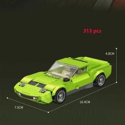 City Speed Sports Car Building Blocks Technique Car Carro Rennau Voiture Vehicle MOC Educational Construction Toys