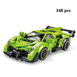 City Speed Sports Car Building Blocks Technique Car Carro Rennau Voiture Vehicle MOC Educational Construction Toys