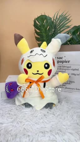 New Pokemon Alola Mimikyu Cos Halloween Christmas Plush Doll Soft Animal Dolls Hot Toys Great Gift For Children 32CM