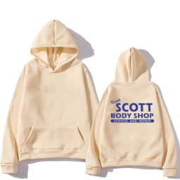 Keith Scott Body Shop Hoodie One Tree Hill Funny Women/men Harajuku Aesthetic Hoodies Autumn Winter Pullover Sweatshirt Vintage