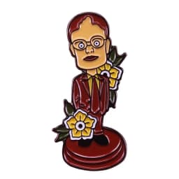 The Office US Enamel Pins Dunder Mifflin Metal Brooch Badge Fashion Jewellery Clothes Hat Backpack Accessory Gifts