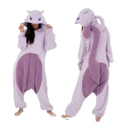 Greninja Kigurumi Onesie Mewtwo Snorlax Gengar Cosplay Halloween Costume Adult Anime Axolotl Eevee Cow Pajamas Pijama
