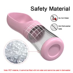 Portable Dog Water Bottle With Food Container Travel 2 in 1 Pet Water Dispenser For Small Large Dogs Cat Labrador Drinking Bowls