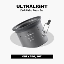 Fire-Maple Petrel Micro-pressure Rice Cooker Ultralight Portable Cooking Cup for G3 Pot 300ml Camping Backpacking Cookware