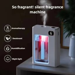Aromatherapy Machine Air Freshener Six Adjustable Levels Long Battery Life Lasting Spreading Wider for Home Office Odor Removing
