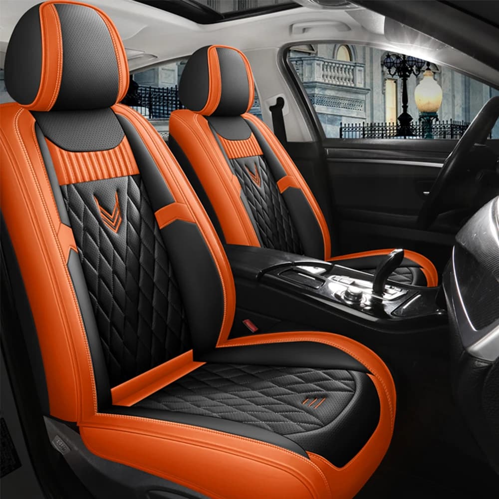 Leather Car Seat Covers for Nissan Qashqai J10 J11 Juke Murano Z51 X Trail T31 Versa Teana J32 Almera G15 Patrol Y61 Accessories