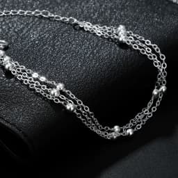 925 Sterling silver Tassel beads Bracelets necklaces for women fashion party wedding accessories jewelry sets gifts