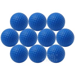 10pcs/lot Soft Indoor Practice PU Yellow Golf Balls Training Aid Drop Shipping Wholesale Gift for Golfers