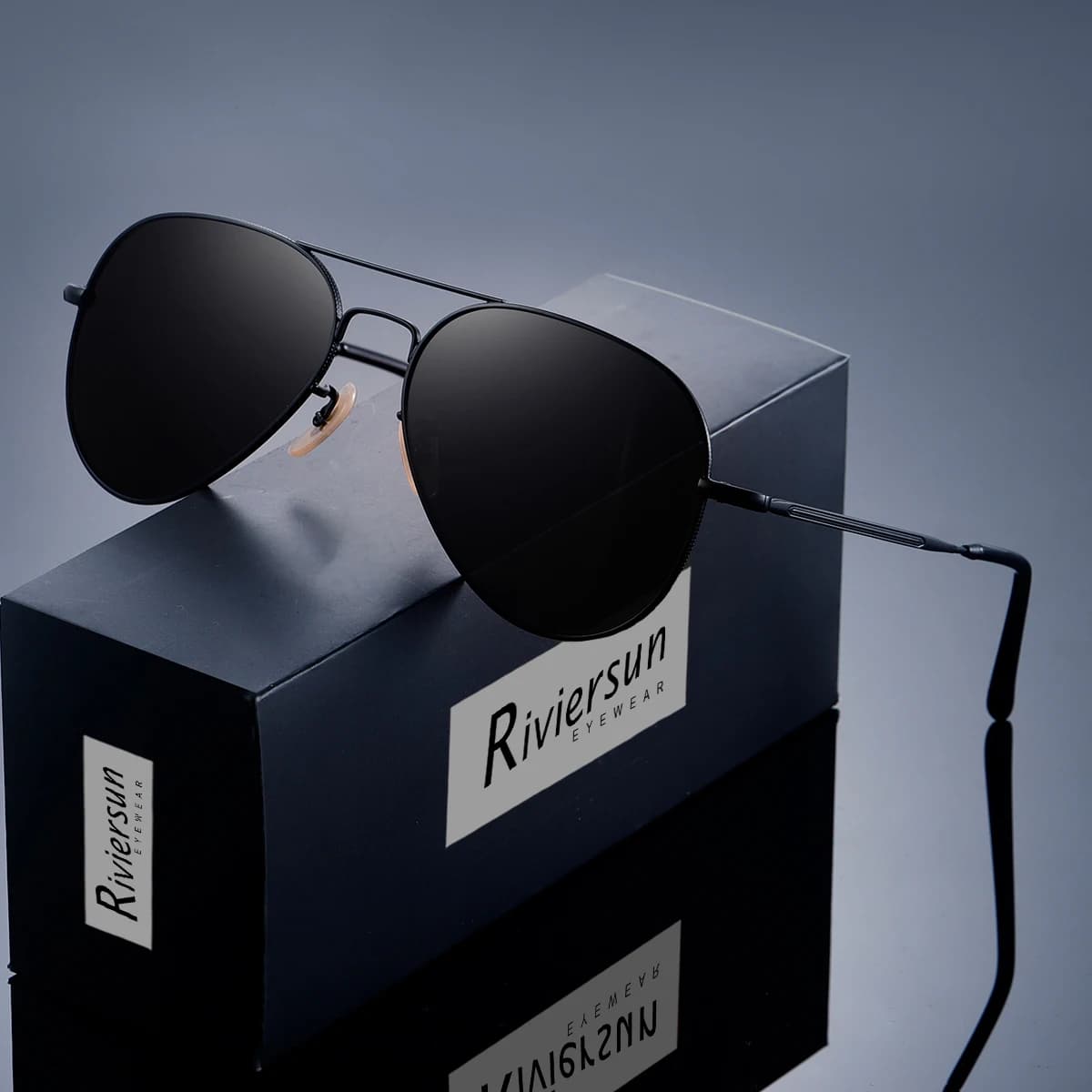 Pilot Men's Sunglasses Metal Frame Mirror Sun Glasses for Women Classic Driving Eyewear Uv400 Outdoor Camping