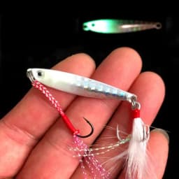 Fishing Glow Jigs 15g/6cm 7g/10g/20g/25g Jigbait Lure Shore Cast Decoys Metal Bait Artificial Lures 1 Piece Sale
