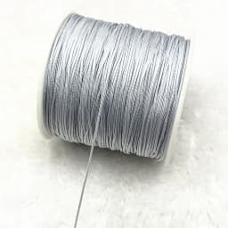 NEW 0.4/0.8/1.0/1.5mm Nylon Cord Thread Chinese Knot Macrame Cord Bracelet Braided String DIY Tassels Beading Shamballa Thread